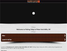 Tablet Screenshot of pekingtokyony.com